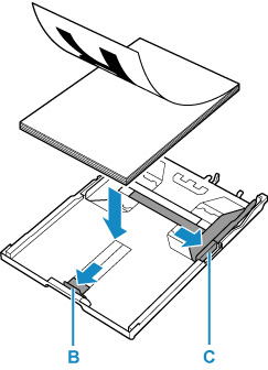 Canon Inkjet Manuals Ts I Series Loading Plain Paper In Cassette